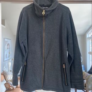 Calvin Klein fleece zip